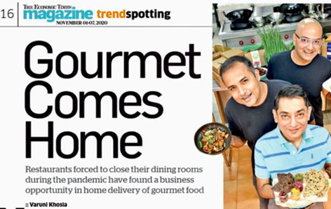 Restaurants find business opportunity in home delivery of gourmet food 